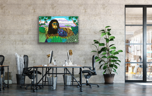 Jungle friends アートインテリア（キャンバス）