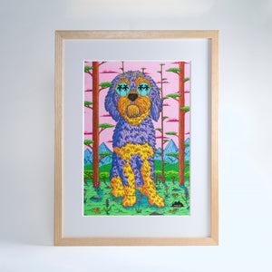 Juno the Doggie アートインテリア(ミュラート)