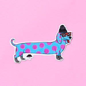 Danny the Dachshund ステッカー