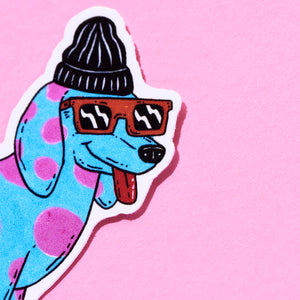 Danny the Dachshund ステッカー