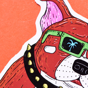 Butch the Dog ステッカー