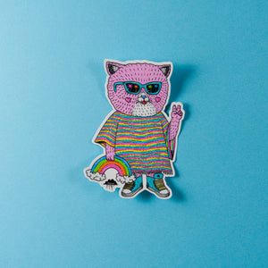 Pearl the Cat ステッカー